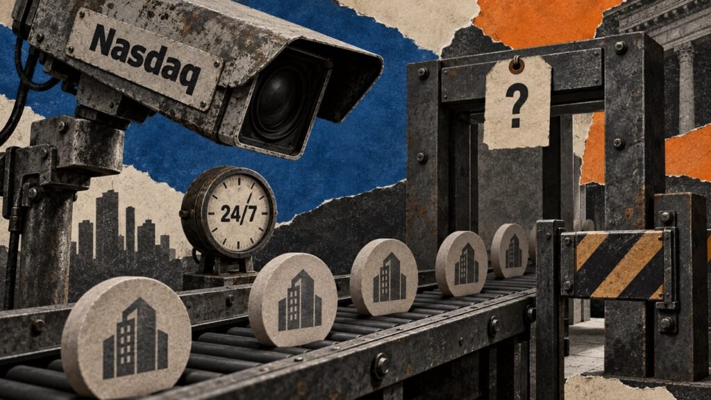Nasdaq market surveillance cannot settle tokenized rules Nasdaq market surveillance cannot settle tokenized rules